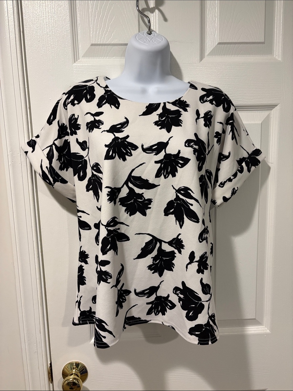 Melloday floral print top